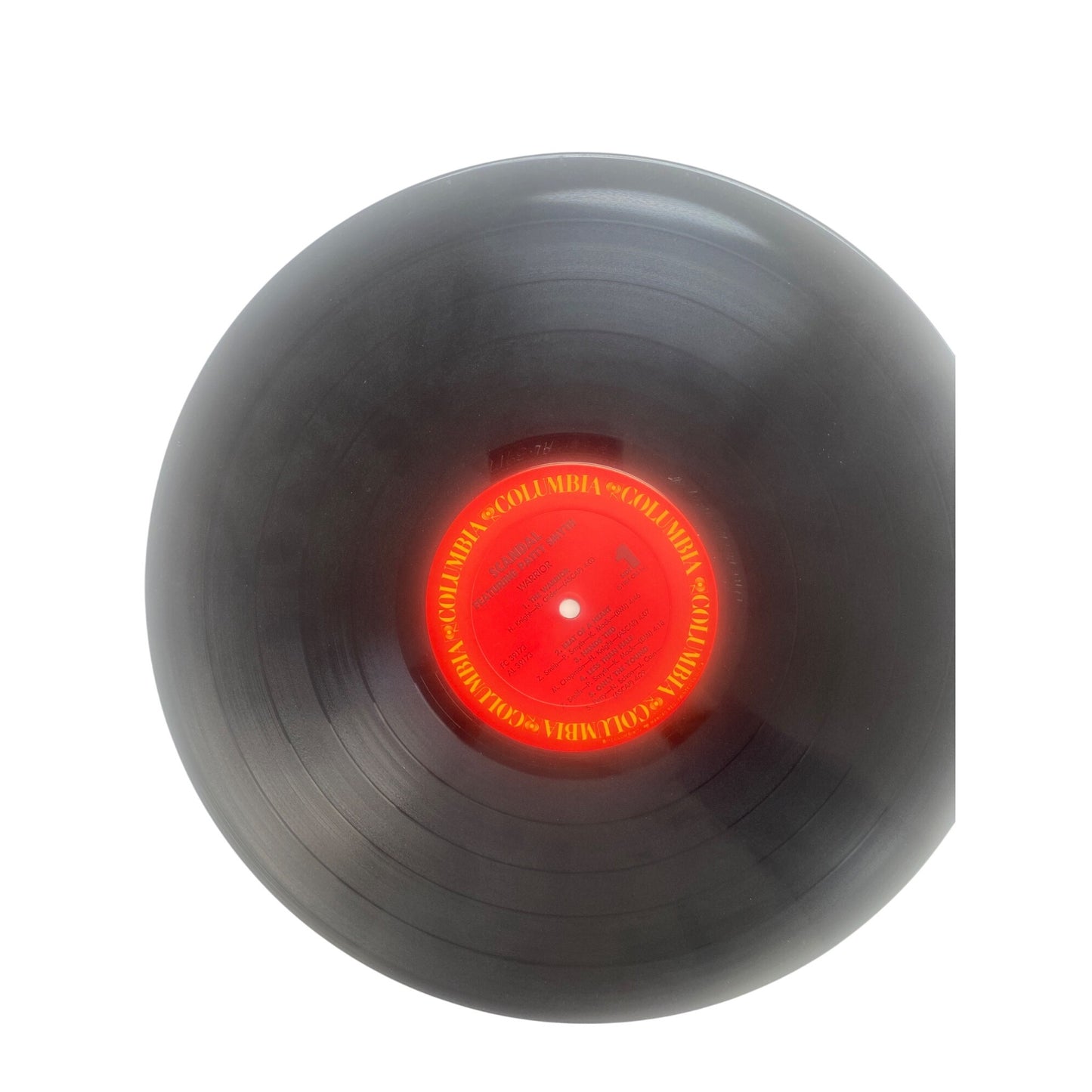 Scandal Featuring Patty Smyth "Warrior" Vinyl LP Record