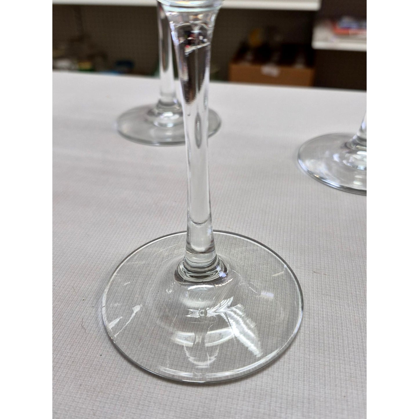 Clear Margarita Glasses Stemware Cocktail Glass 8 Oz Capacity Set 6