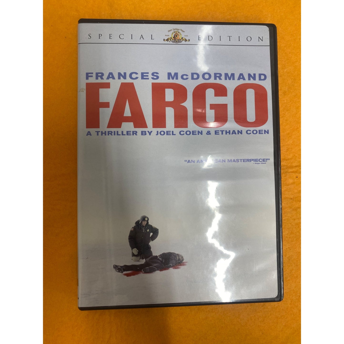 Fargo DVD Special Edition - A Thriller By Joel Coen & Ethan Coen Starring Frances McDormand