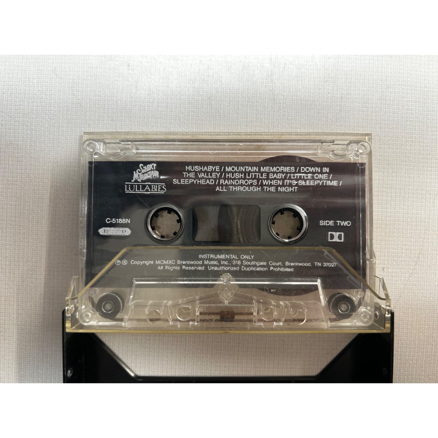 Cassette Tape Collection Lot - George Jones Crayola Lullabies & Various Artists