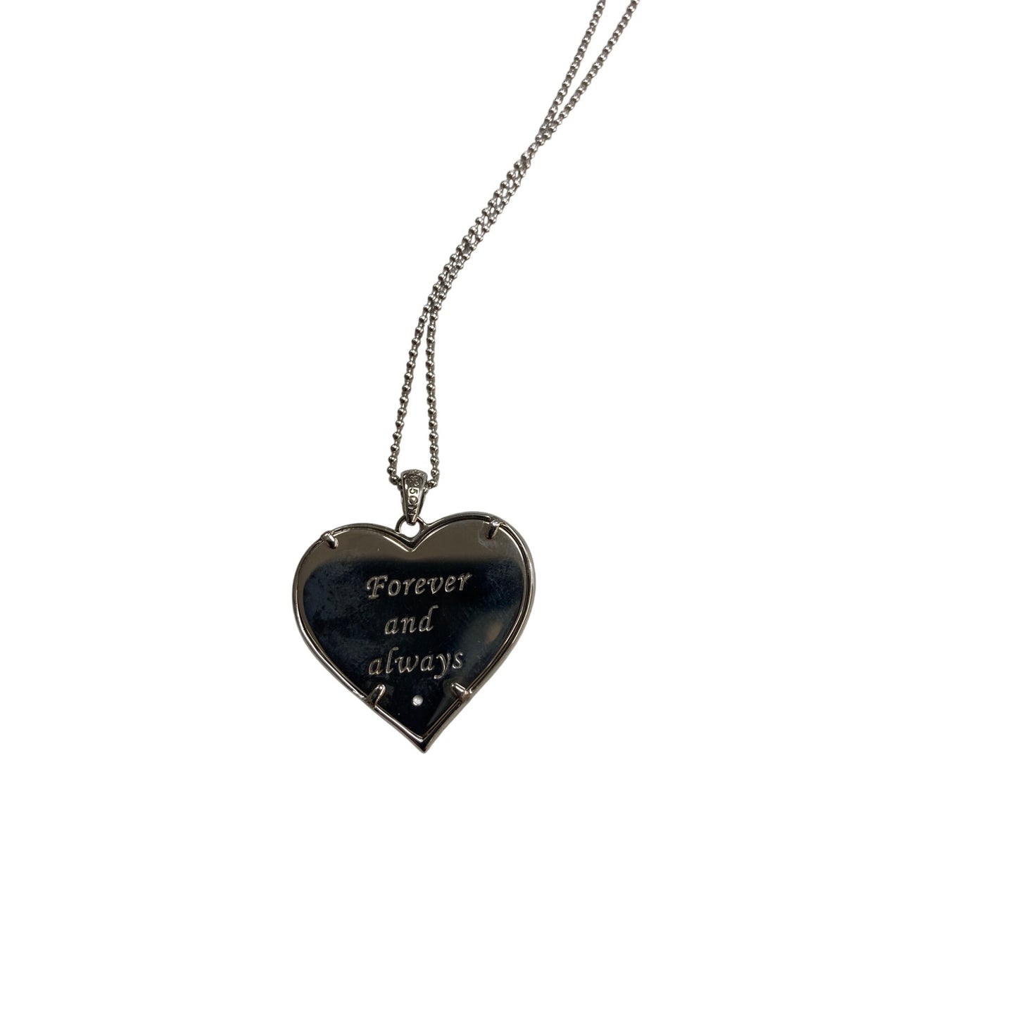 Sterling Silver Heart Pendant Necklace