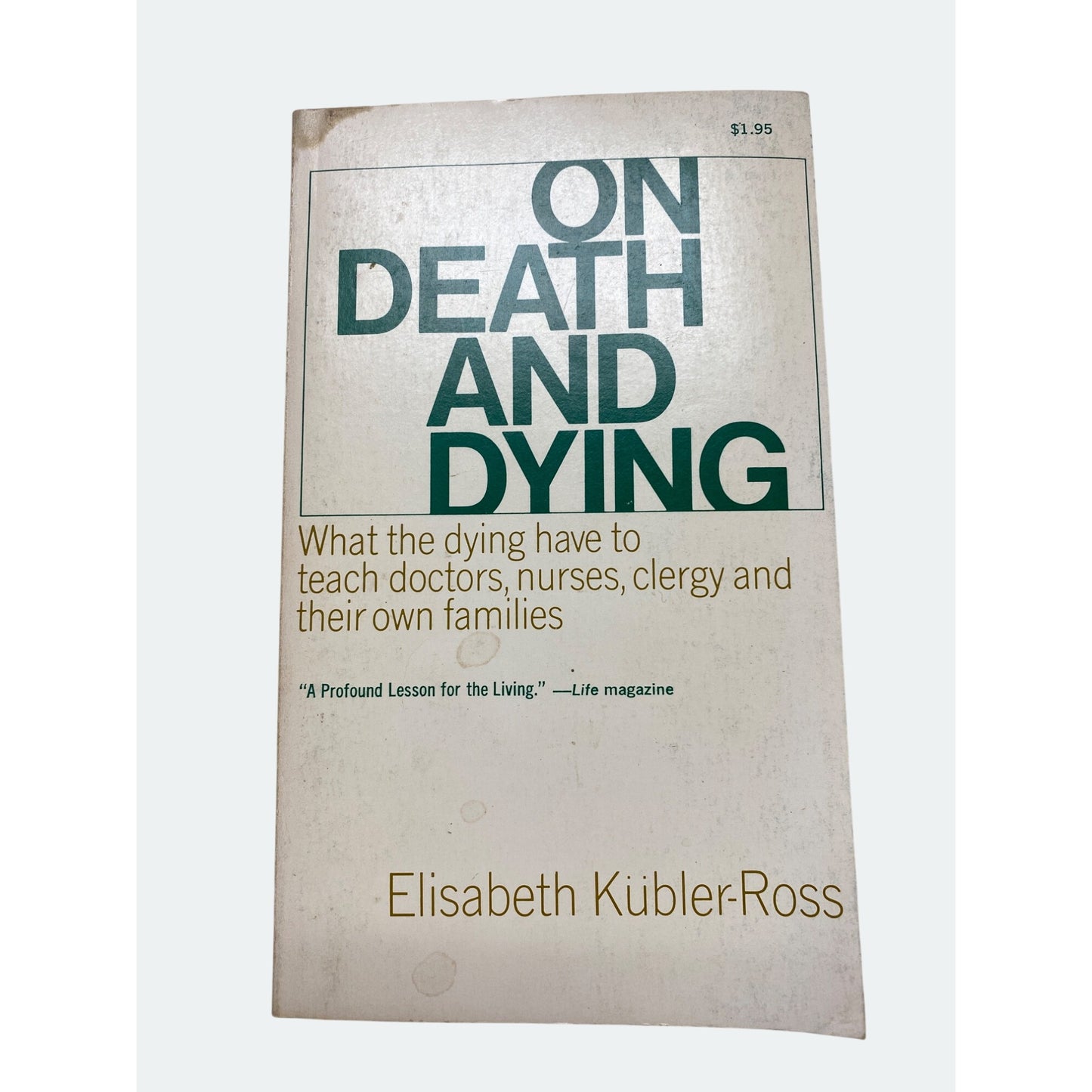 On Death And Dying