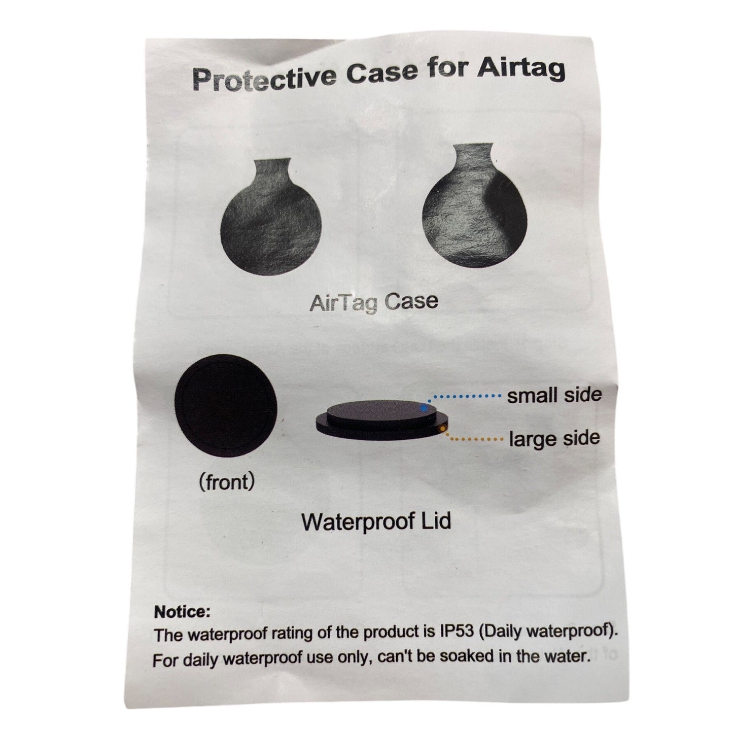 Cute Cartoon AirTag Protective CaseIP53