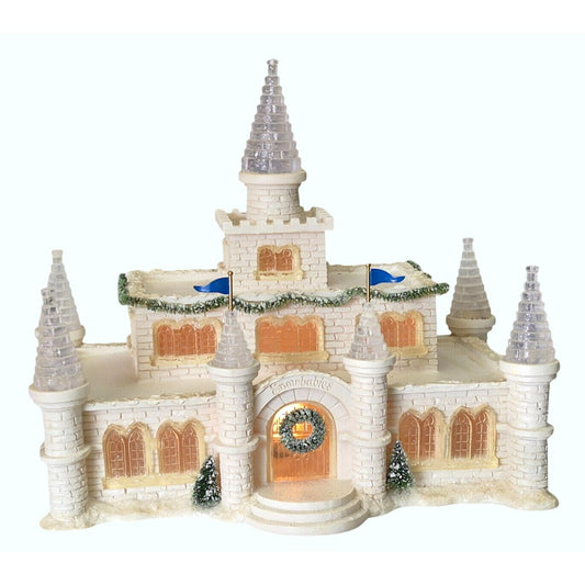 Department 56 Frosty Frolic Snowbabies Lighted Castle Christmas Village Decoration