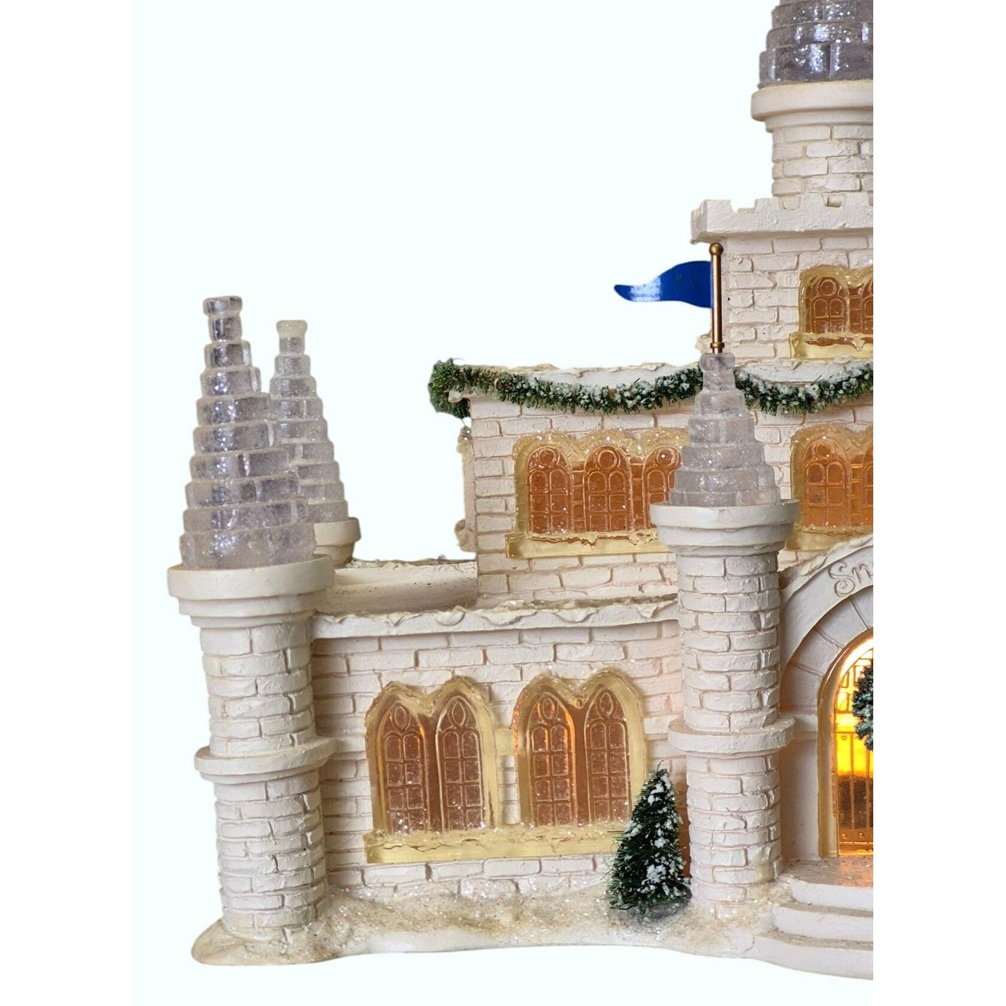Department 56 Frosty Frolic Snowbabies Lighted Castle Christmas Village Decoration
