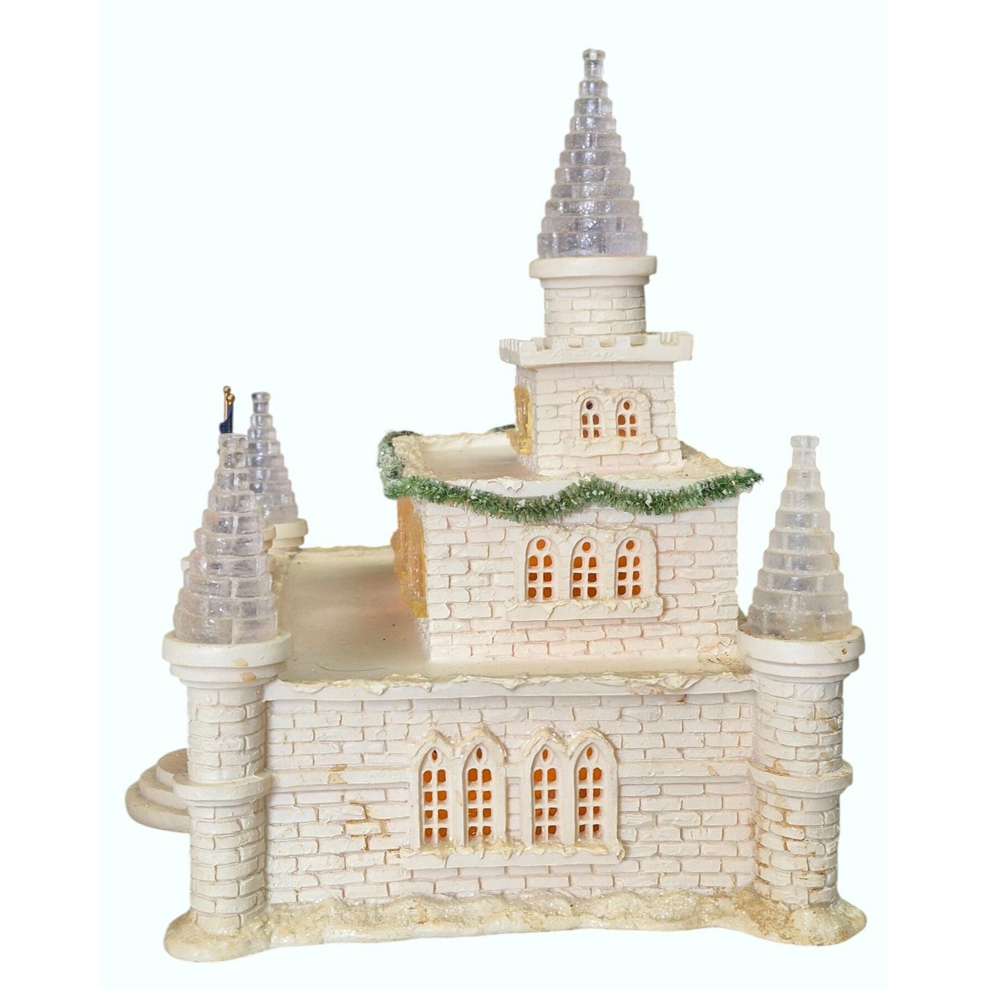 Department 56 Frosty Frolic Snowbabies Lighted Castle Christmas Village Decoration