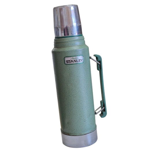 Vintage Aladdin Stanley A-944DH Green Quart Insulated Beverage Vacuum Bottle