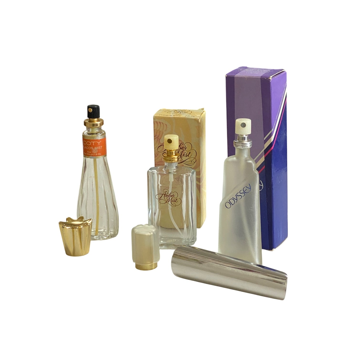 Vintage Avon Empty Bottles Lot 3