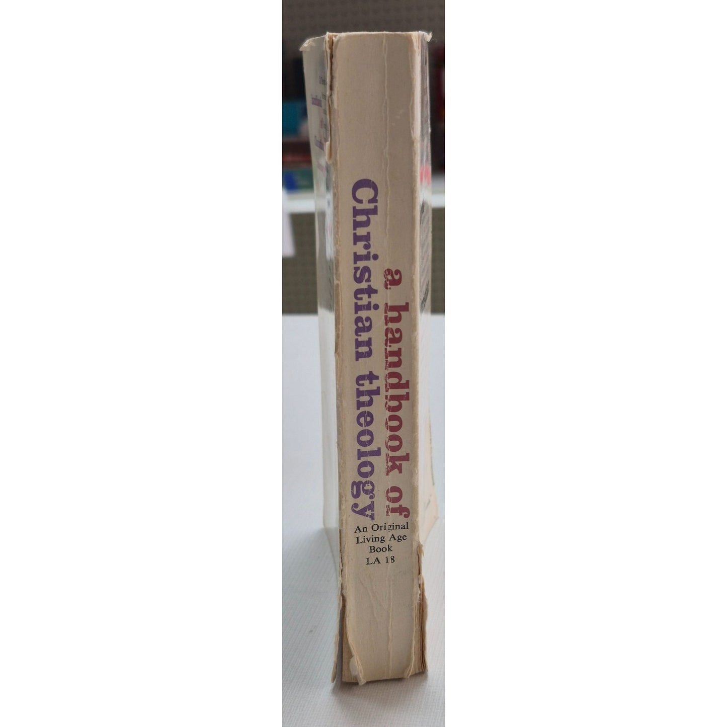 A Handbook Of Christian Theology By Meridian Books 1958 Paperback