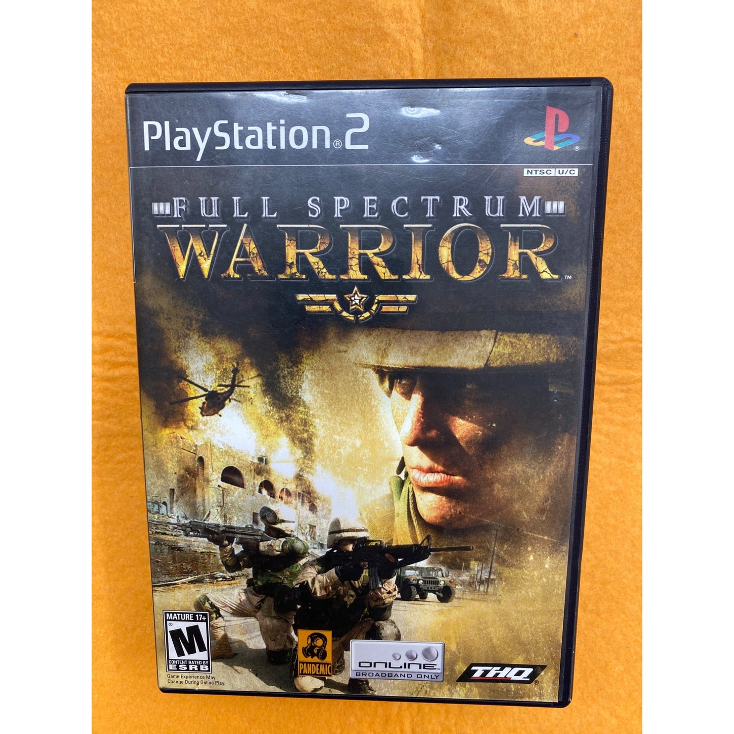 Full Spectrum Warrior PlayStation 2 Game