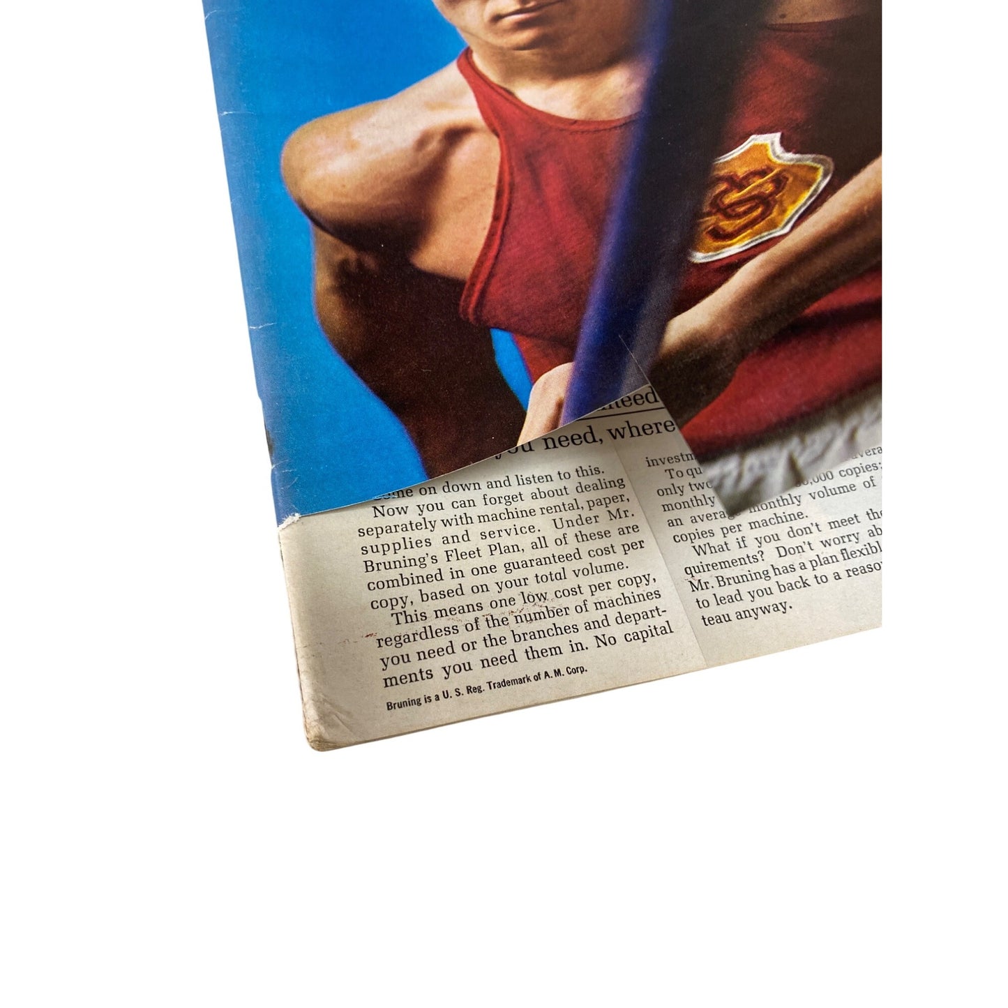 Vintage Sports Illustrated Magazine February 20 1967 Bob Seagren Cover Marlboro Menthol Green Ad