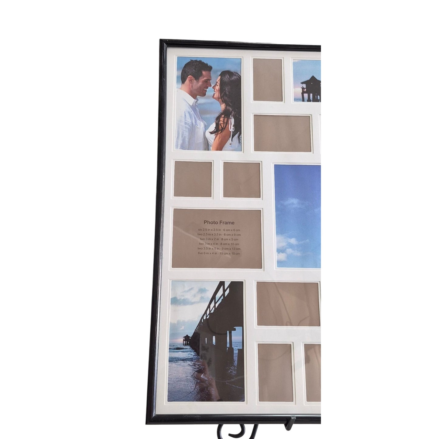 Collage Photo Frame Multiple Pictures True Living Black