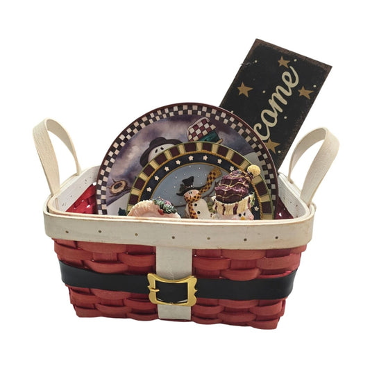 Christmas Blowout! Snowman -Themed Holiday Decor Plates & Figurines Welcome Sign