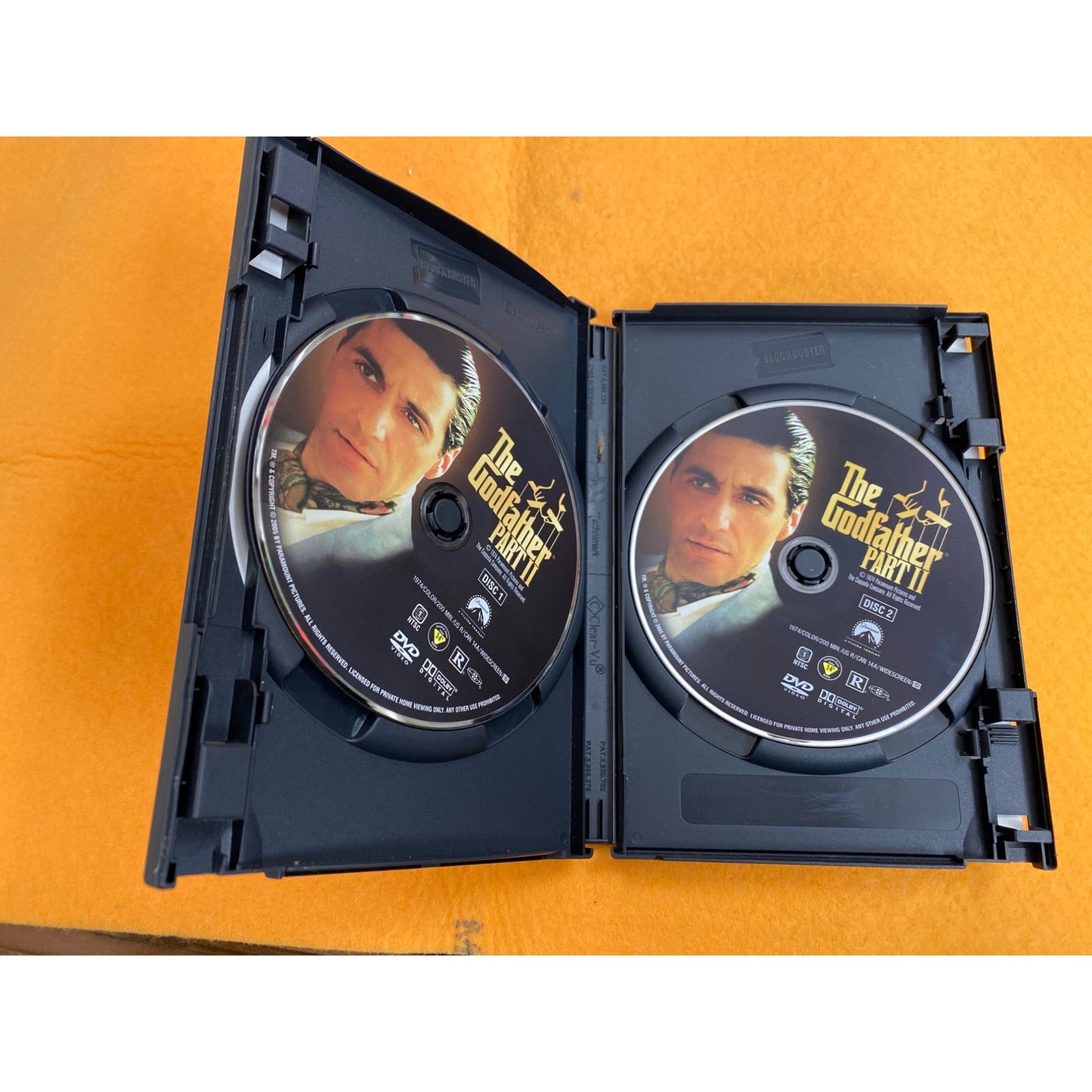 The Godfather Part II 2-Disc DVD Set Widescreen Collection With Special Features