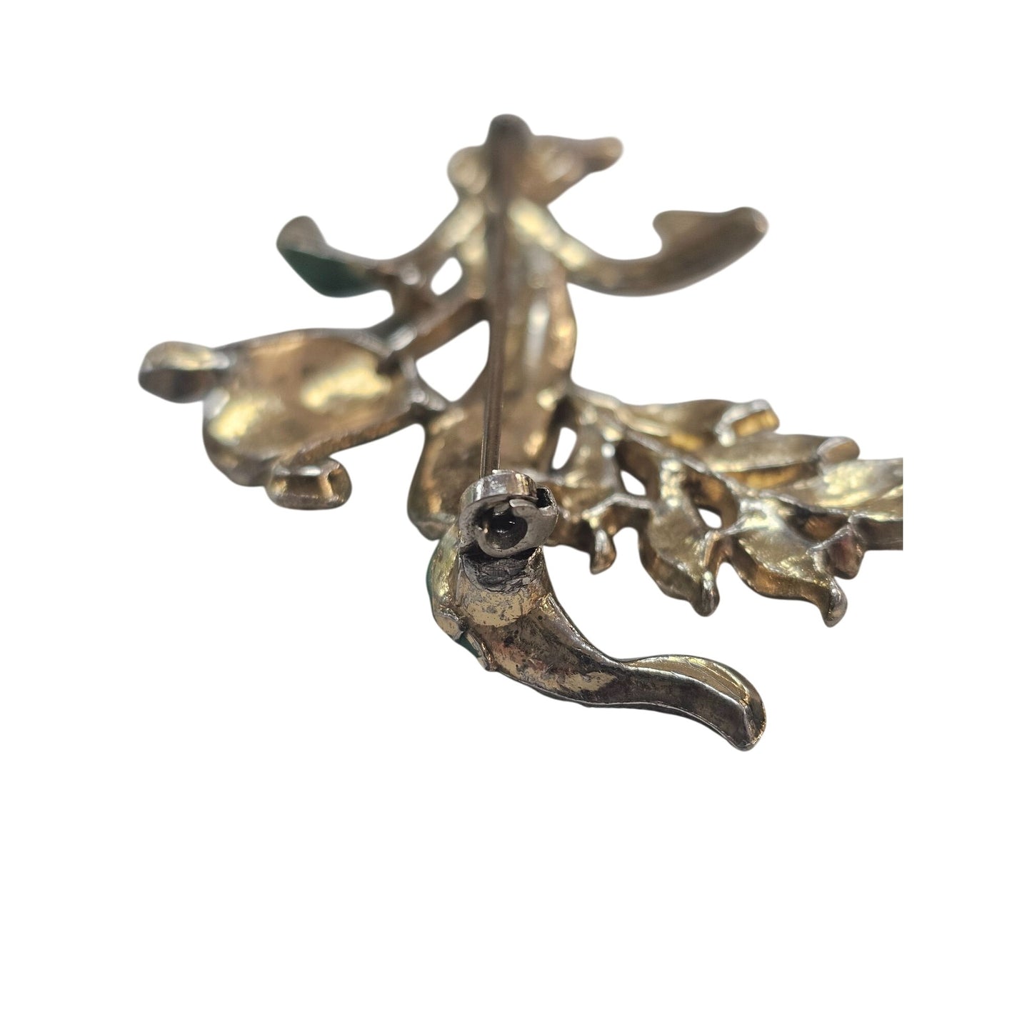 Vintage Enamel Tulip Brooch