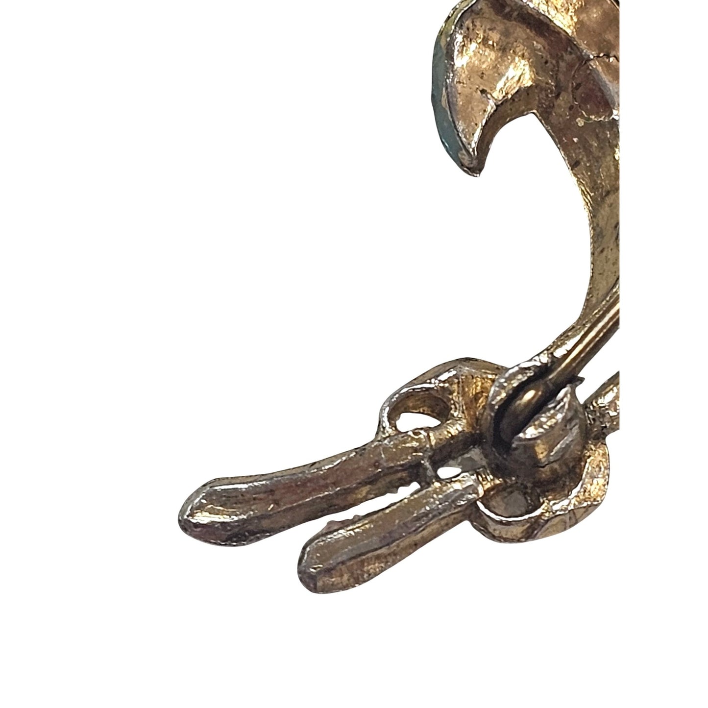 Vintage Enamel Tulip Brooch