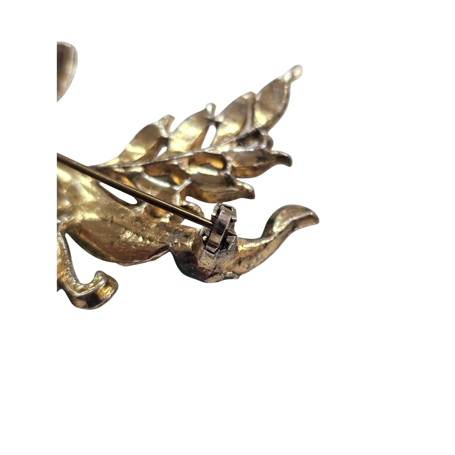 Vintage Enamel Tulip Brooch