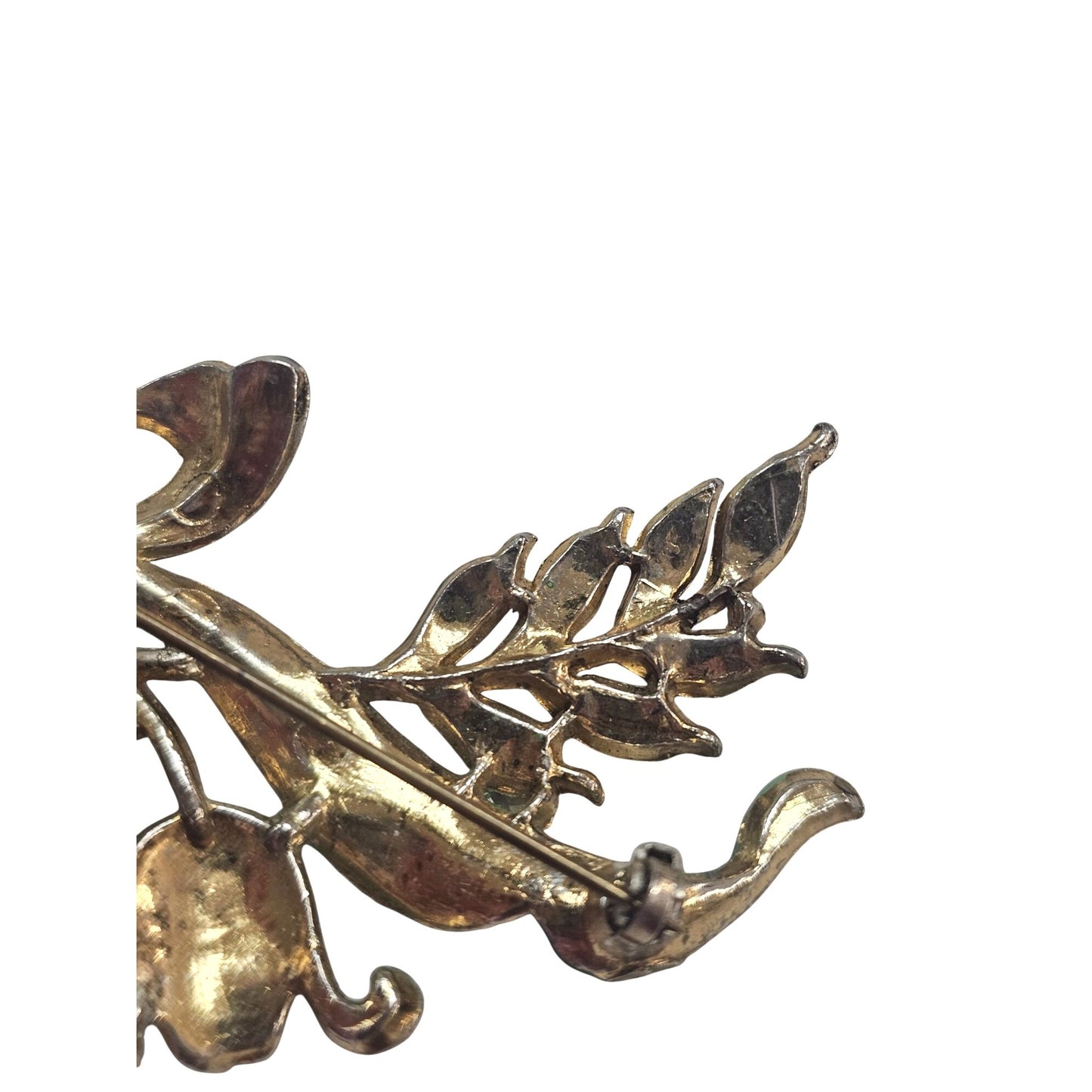 Vintage Enamel Tulip Brooch