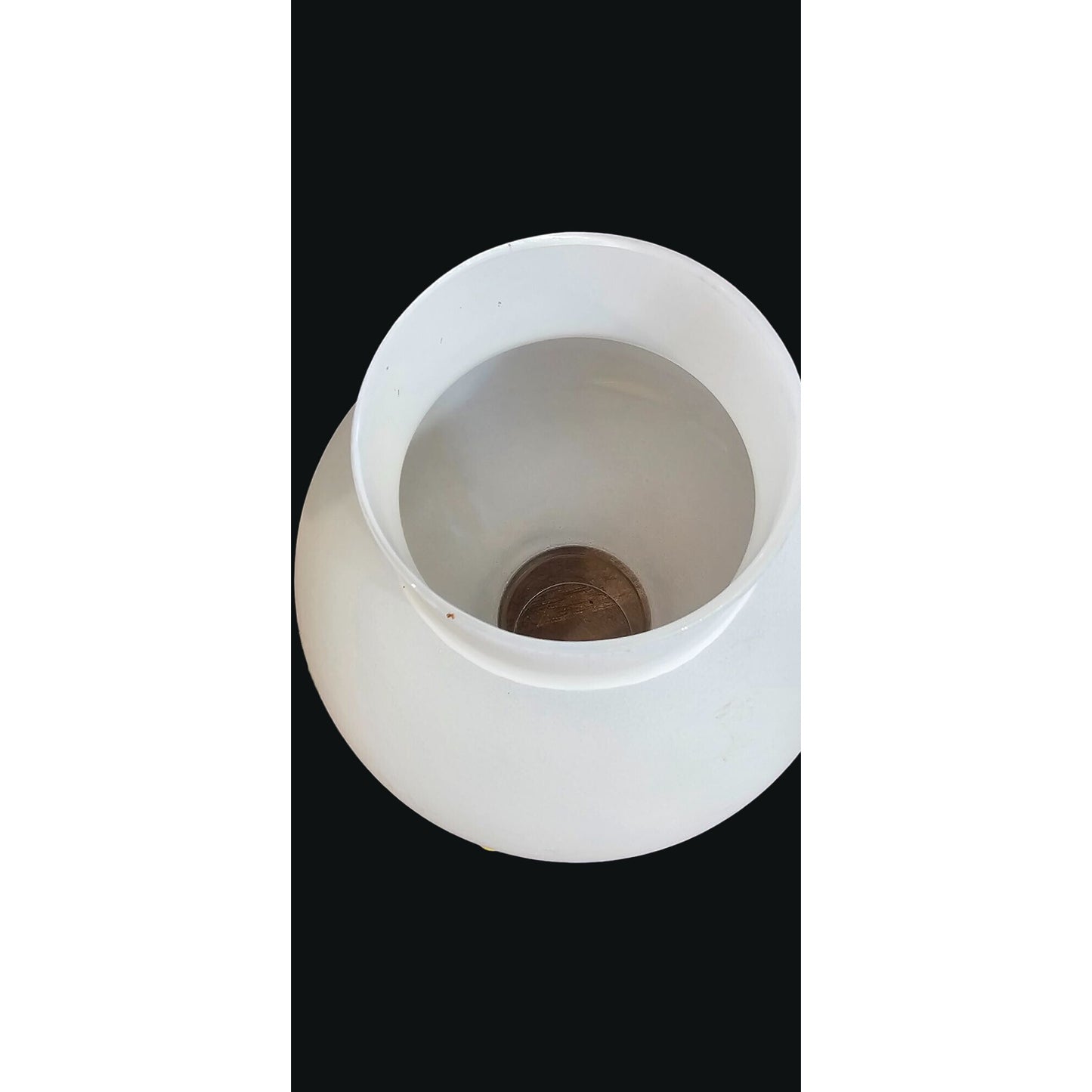 Frosted Glass Ball Lamp Globe Lantern Light Cover Clear Neck White