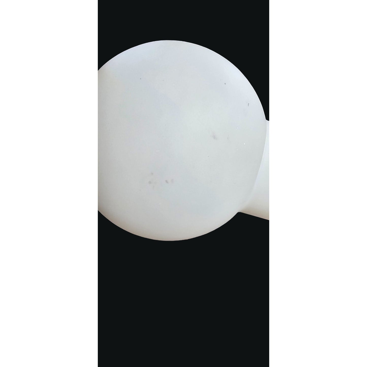 Frosted Glass Ball Lamp Globe Lantern Light Cover Clear Neck White