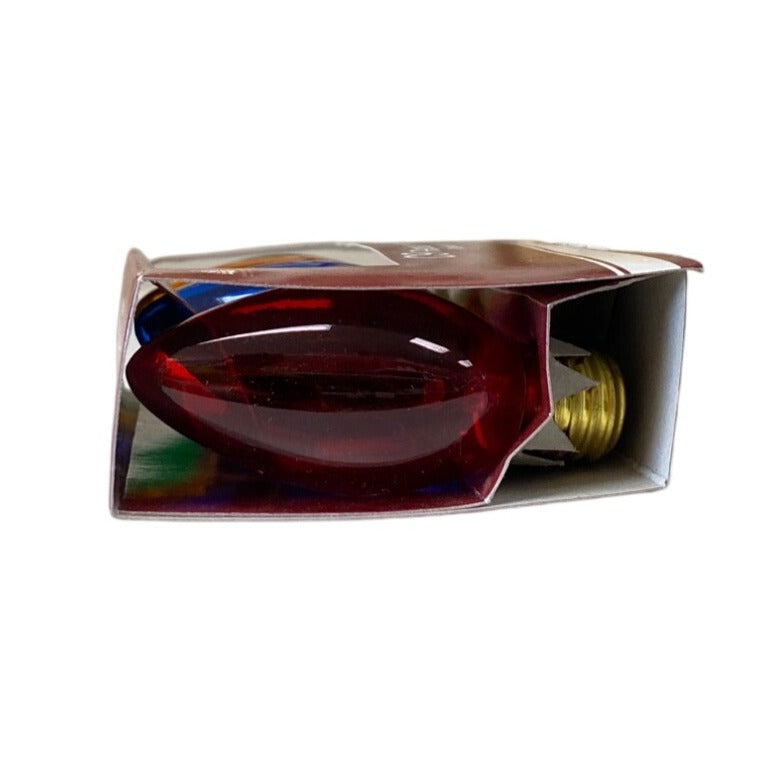 C9 Replacement Bulbs Transparent Multi-Color 4-Pack