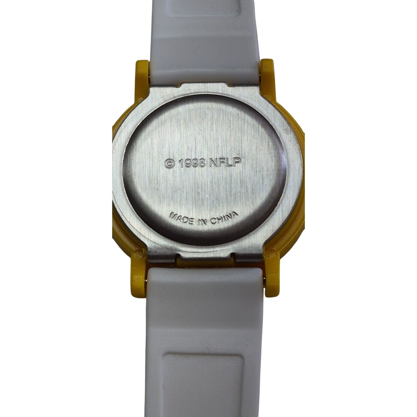 Green Bay Packers Kids Watch NFL 1998 Logo Theme Yellow Green Strap Adjustable