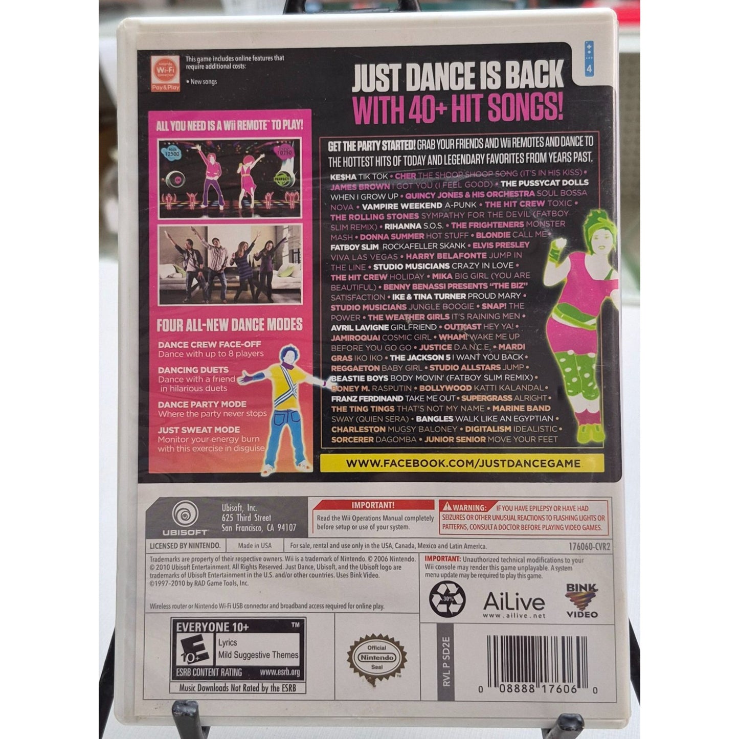 Just Dance 2 Wii Game  UBISOFT