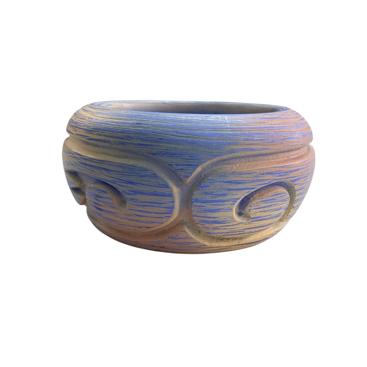 Handcrafted Southwest-Inspired Clay Bowl