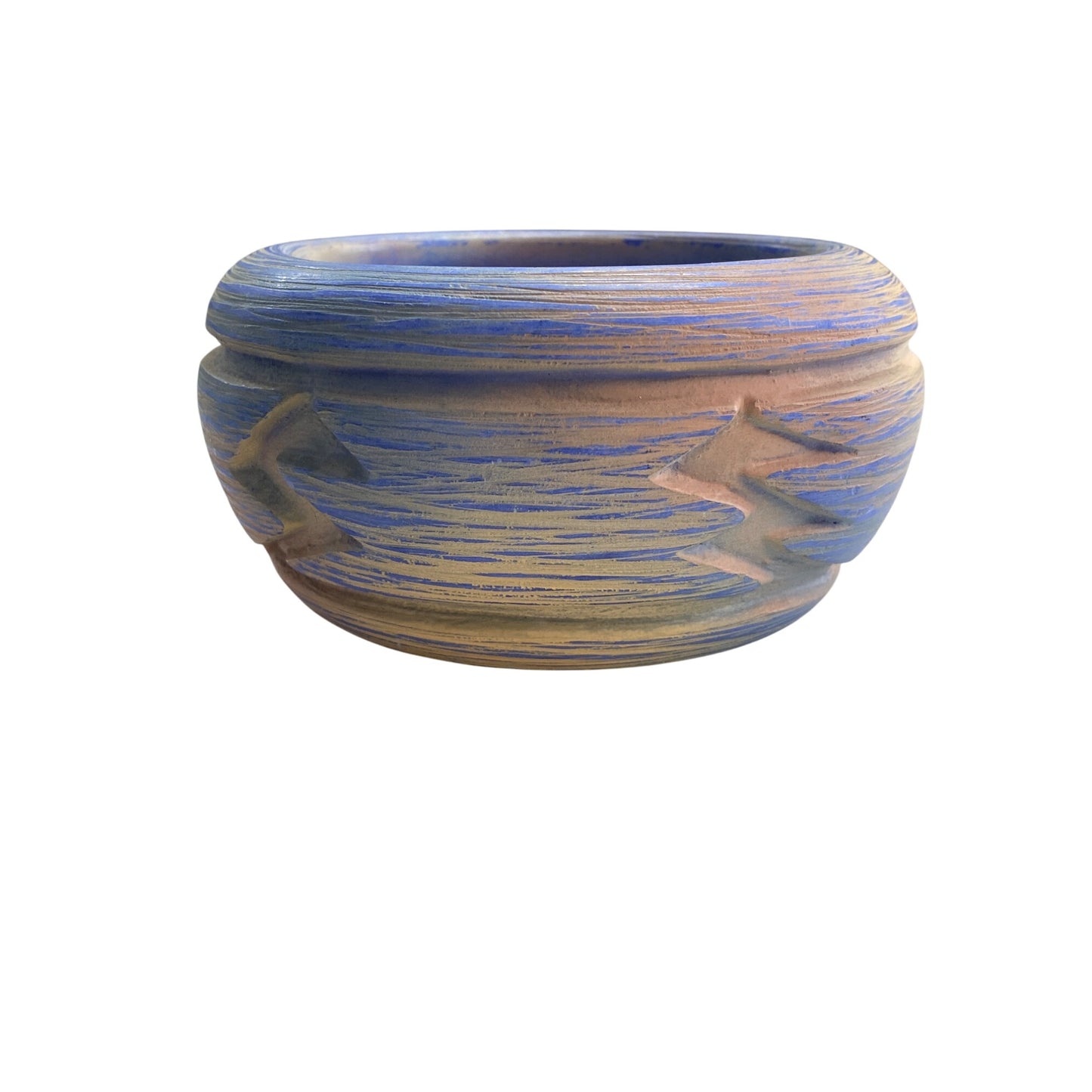 Handcrafted Southwest-Inspired Clay Bowl