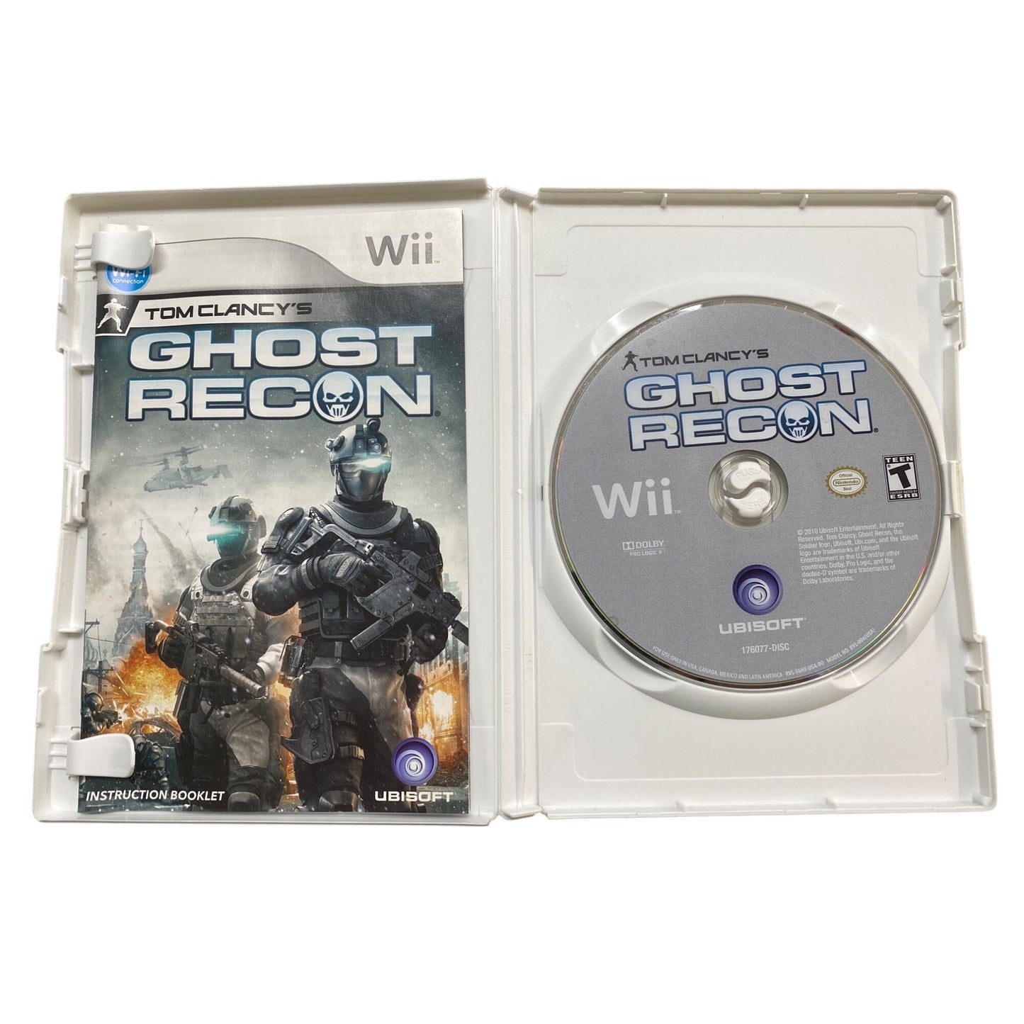 Tom Clancys Ghost Recon Wii Game Complete With Manual Ubisoft