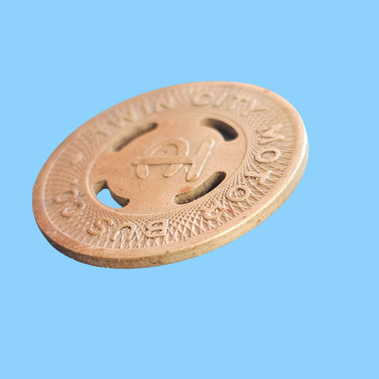 Vintage Twin City Motor Bus Co. 12.5¢ Fare Token