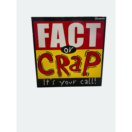 Fact Or Crap Trivia Board Game By Imagination For Adults & Teens