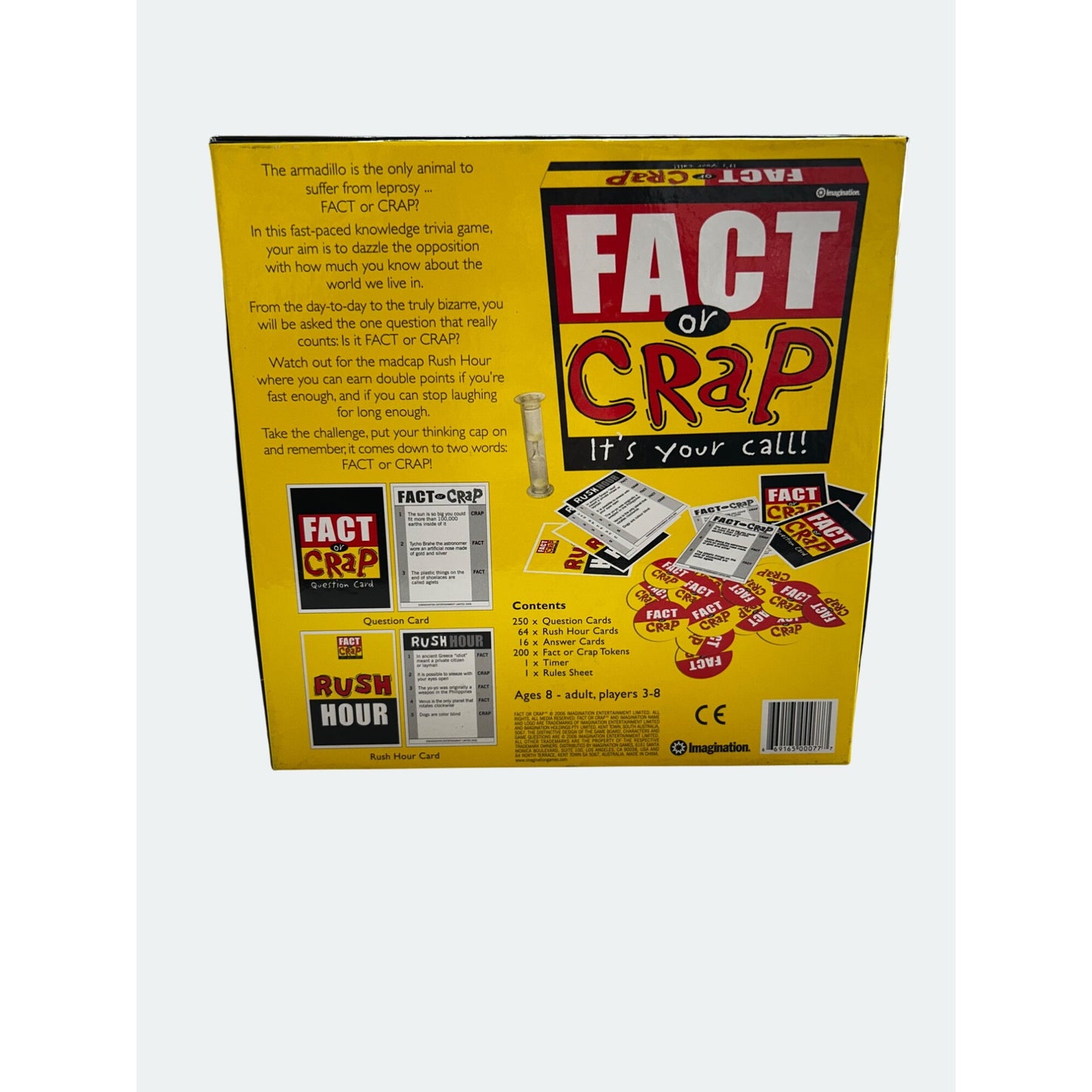 Fact Or Crap Trivia Board Game By Imagination For Adults & Teens
