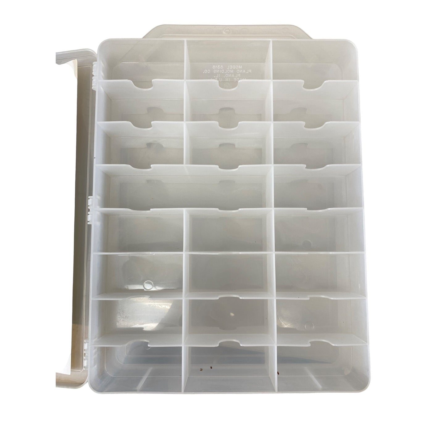 Die-Cast Toy Car Storage Case 48 Car Capacity Lightweight Plastic Built-In Handle & Secure Latch