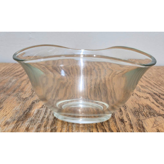 Vintage Wavy Triangle Bowl