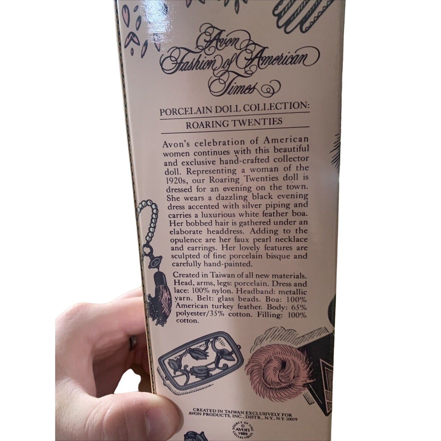 AVON "ROARING TWENTIES" PORCELAIN DOLL