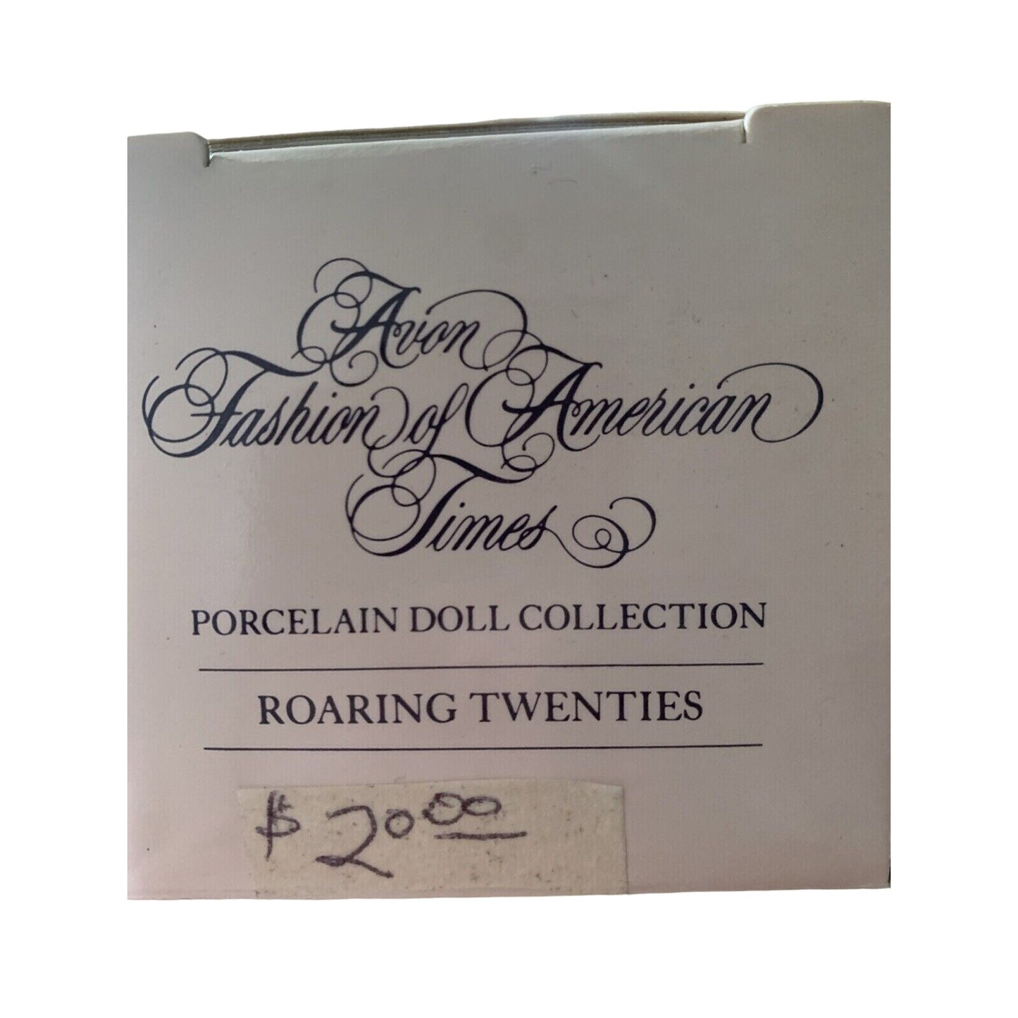 AVON "ROARING TWENTIES" PORCELAIN DOLL