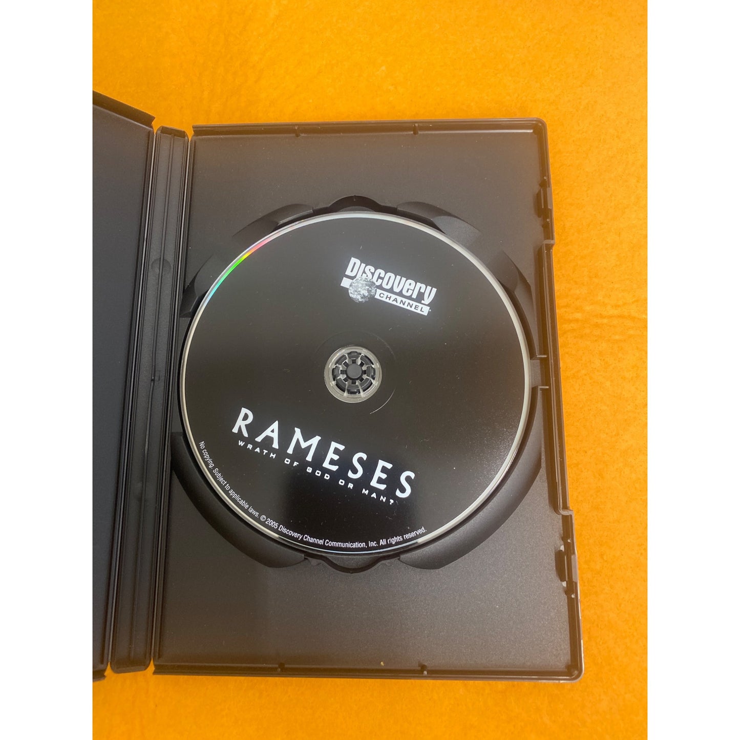 Discovery Channel "Rameses: Wrath Of God Or Man?" DVD