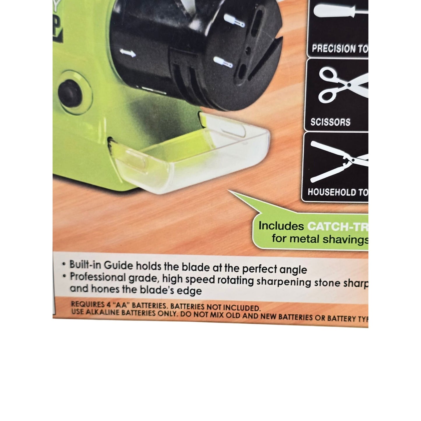 NEW - Swifty Sharp Cordless Motorized Knife Sharpener