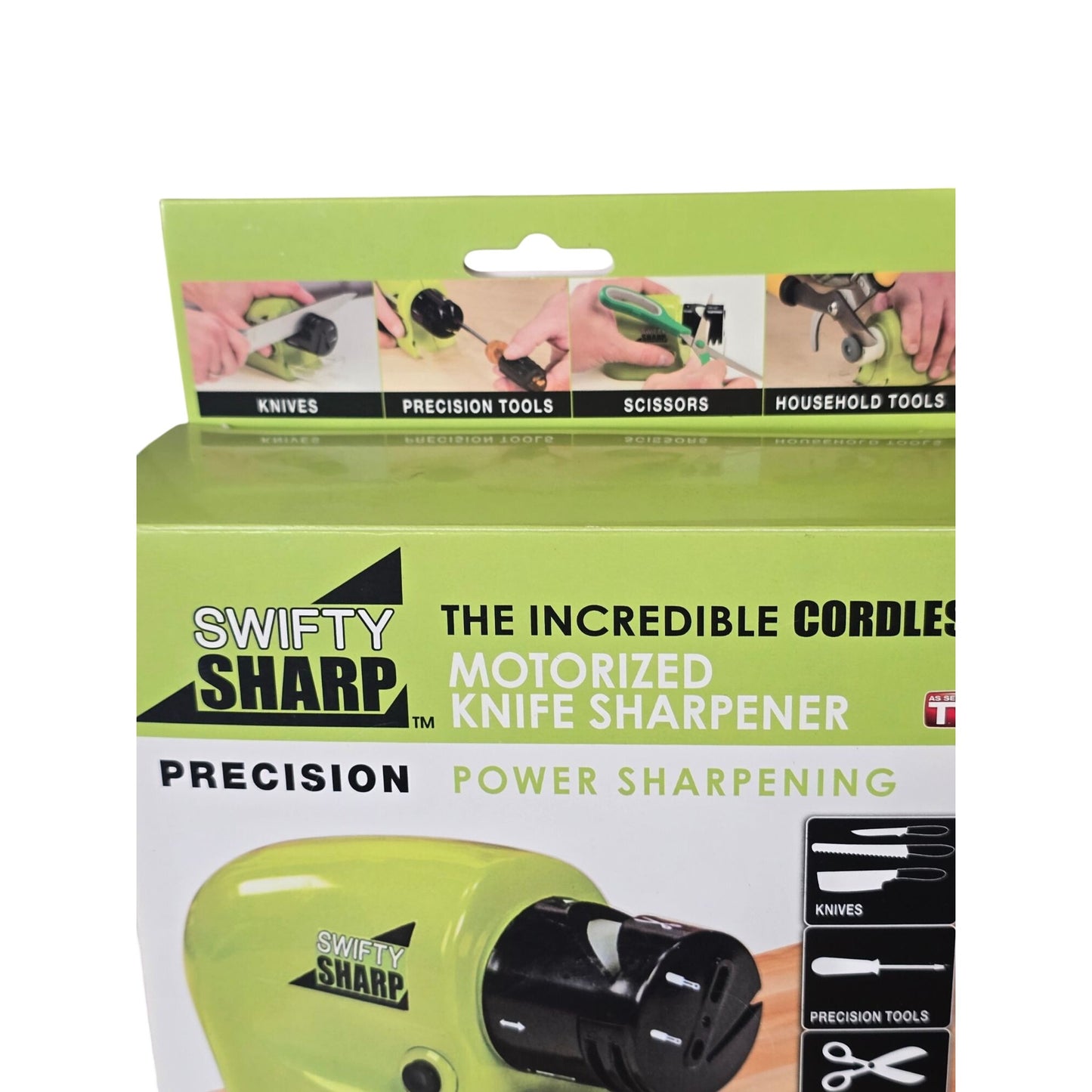 NEW - Swifty Sharp Cordless Motorized Knife Sharpener