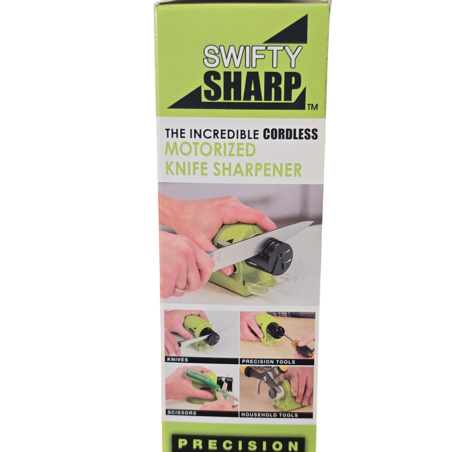 NEW - Swifty Sharp Cordless Motorized Knife Sharpener