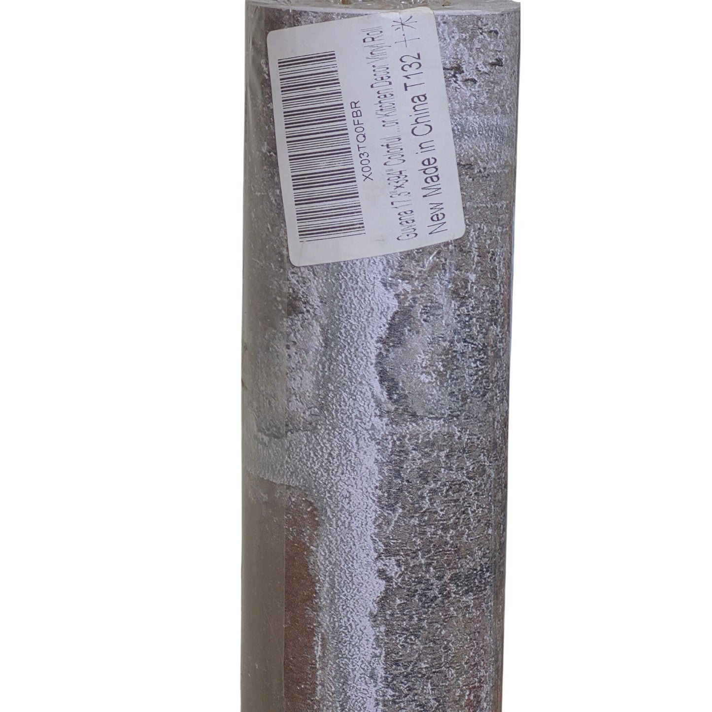 Guvana 17.3"x394" Brick Textured Vinyl Roll