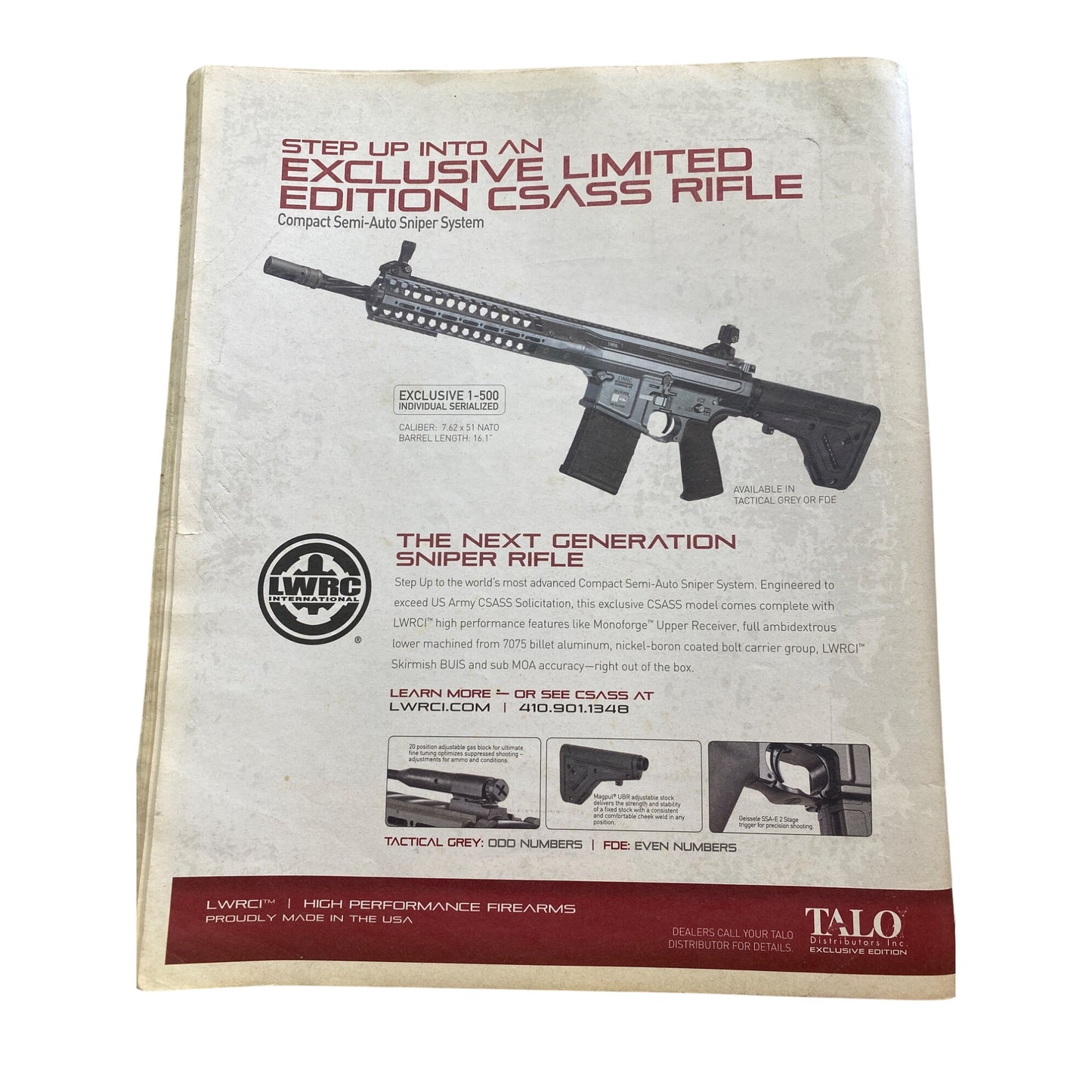 Firearms News January 2017 Issue Featuring Sphinx SDP Pistols & Exclusive Sniper Rifle