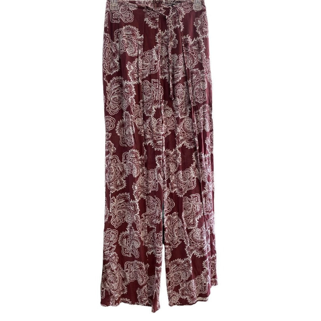 Charlotte Russe Pants Wrap Wide Leg sz XS