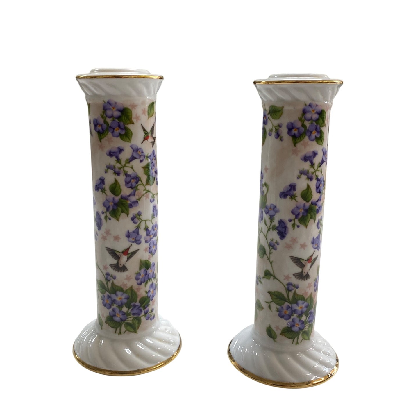 Set Of 2 Crystal Cathedral Ministries Hummingbird