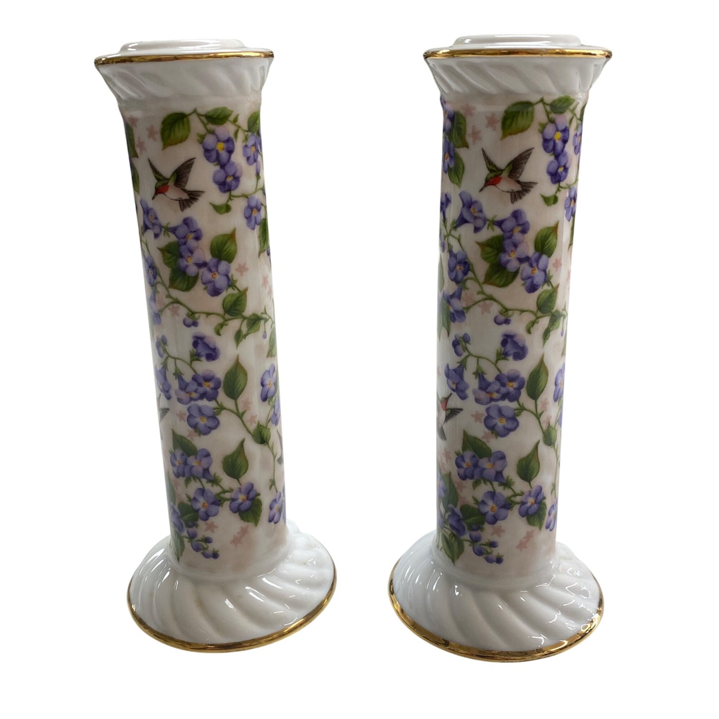 Set Of 2 Crystal Cathedral Ministries Hummingbird