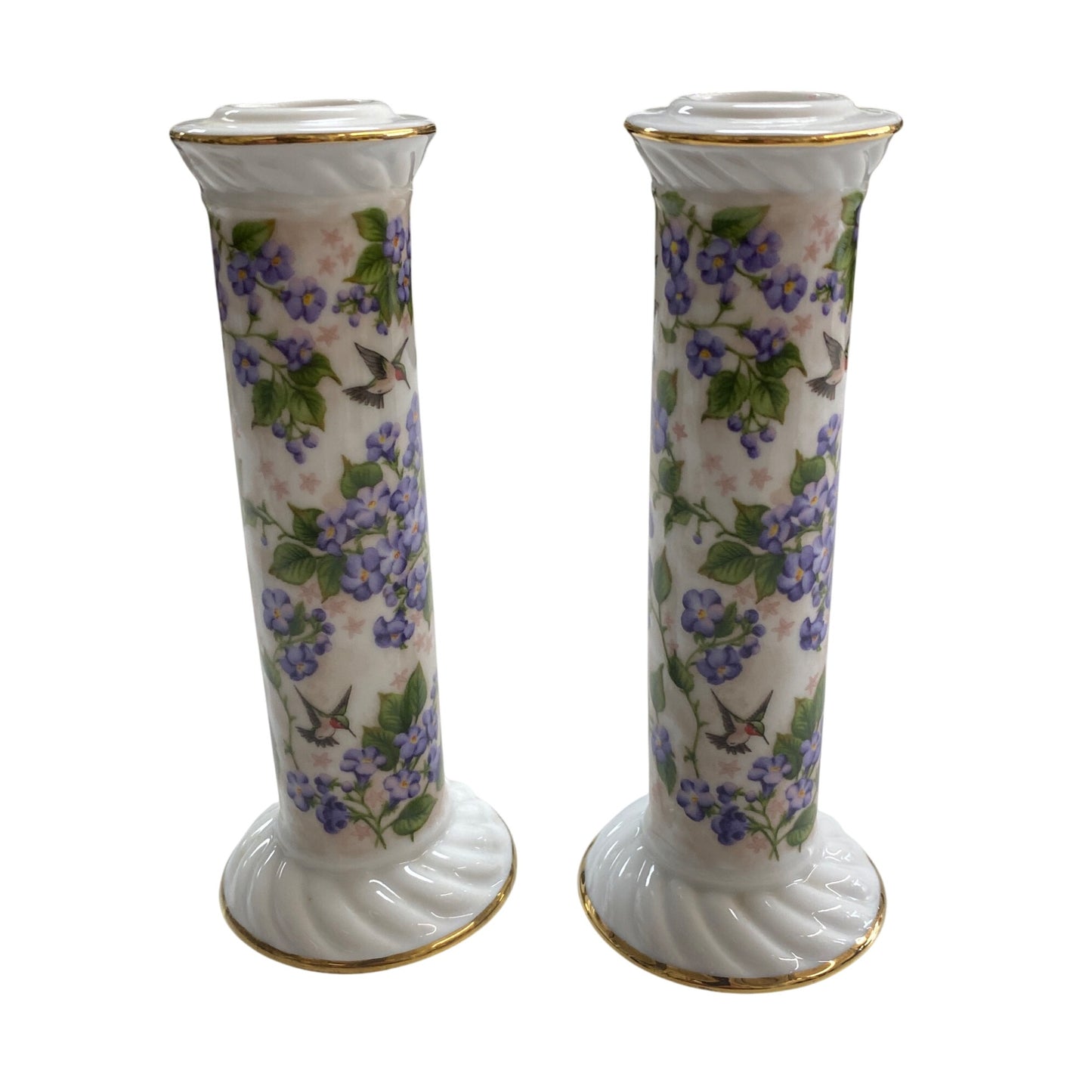 Set Of 2 Crystal Cathedral Ministries Hummingbird