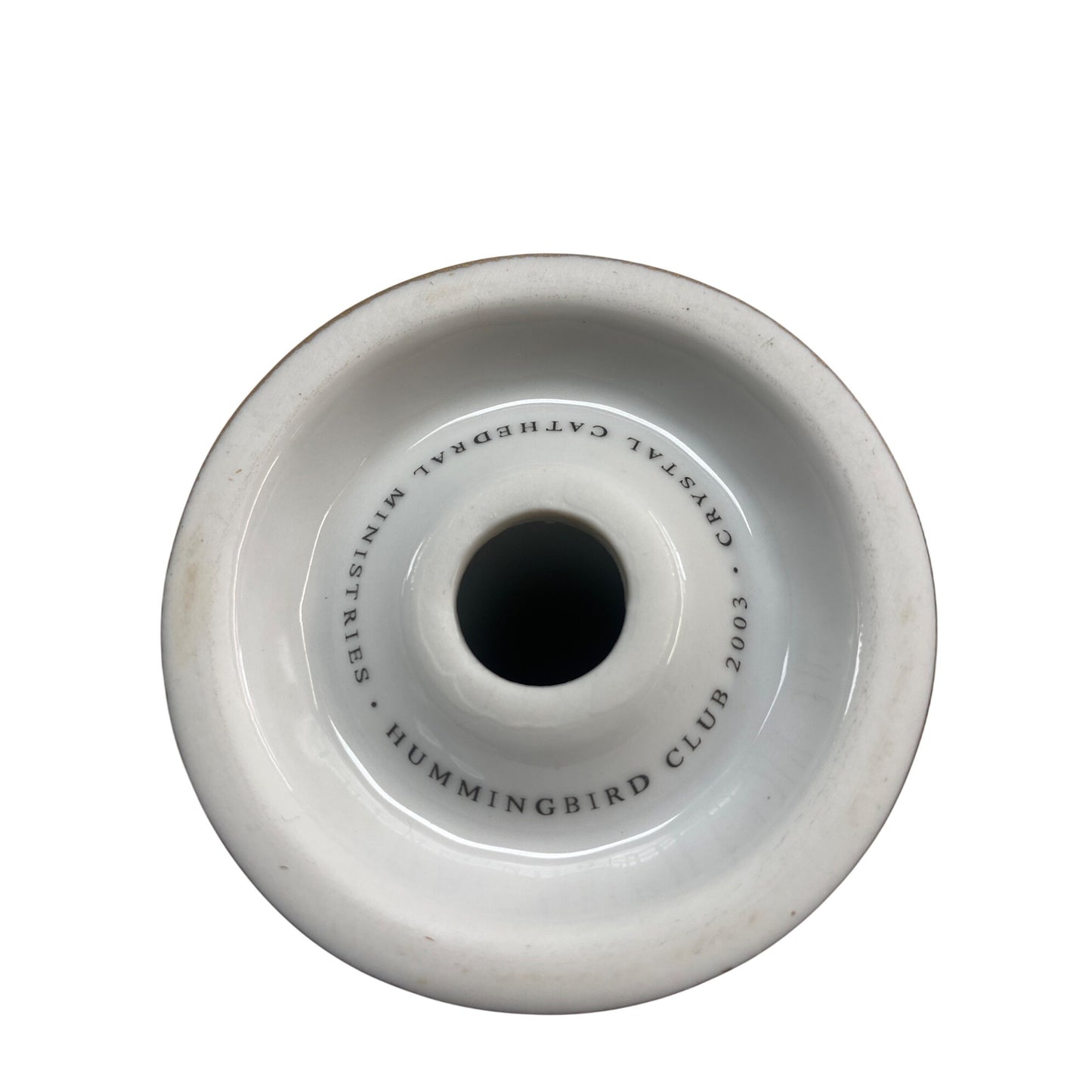 Set Of 2 Crystal Cathedral Ministries Hummingbird