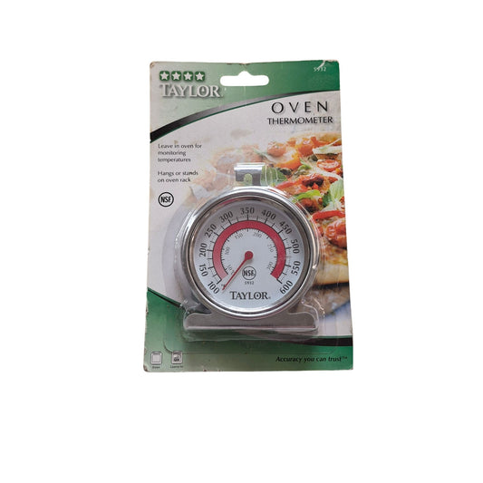Taylor Oven Thermometer 5932 NSF Certified Stainless Steel 100°F-600°F