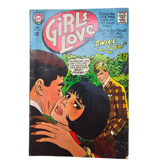Girls Love Stories No. 130 DC Comics October 1967 Romance Vintage Comic Book